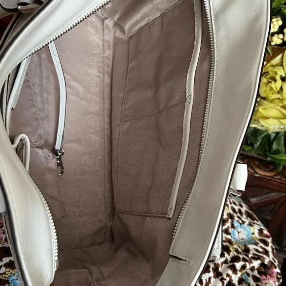 🌹RUNWAY MICHAEL KORS GLSSS/LEATHER BAG                      🌹RARE MK COUTURE BAG - Picture 4 of 15